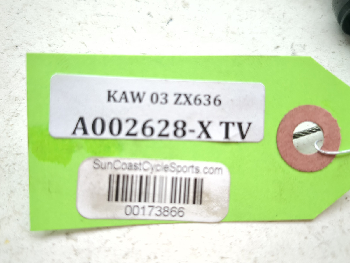 03 04 Kawasaki Ninja ZX6 ZX 636 Throttle Cable Line - Sun Coast