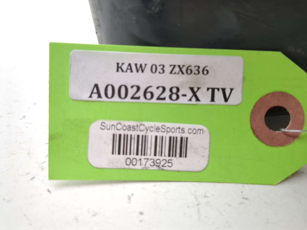 03 04 Kawasaki Ninja ZX6 ZX 636 Rear Wheel Swingarm Frame - Sun