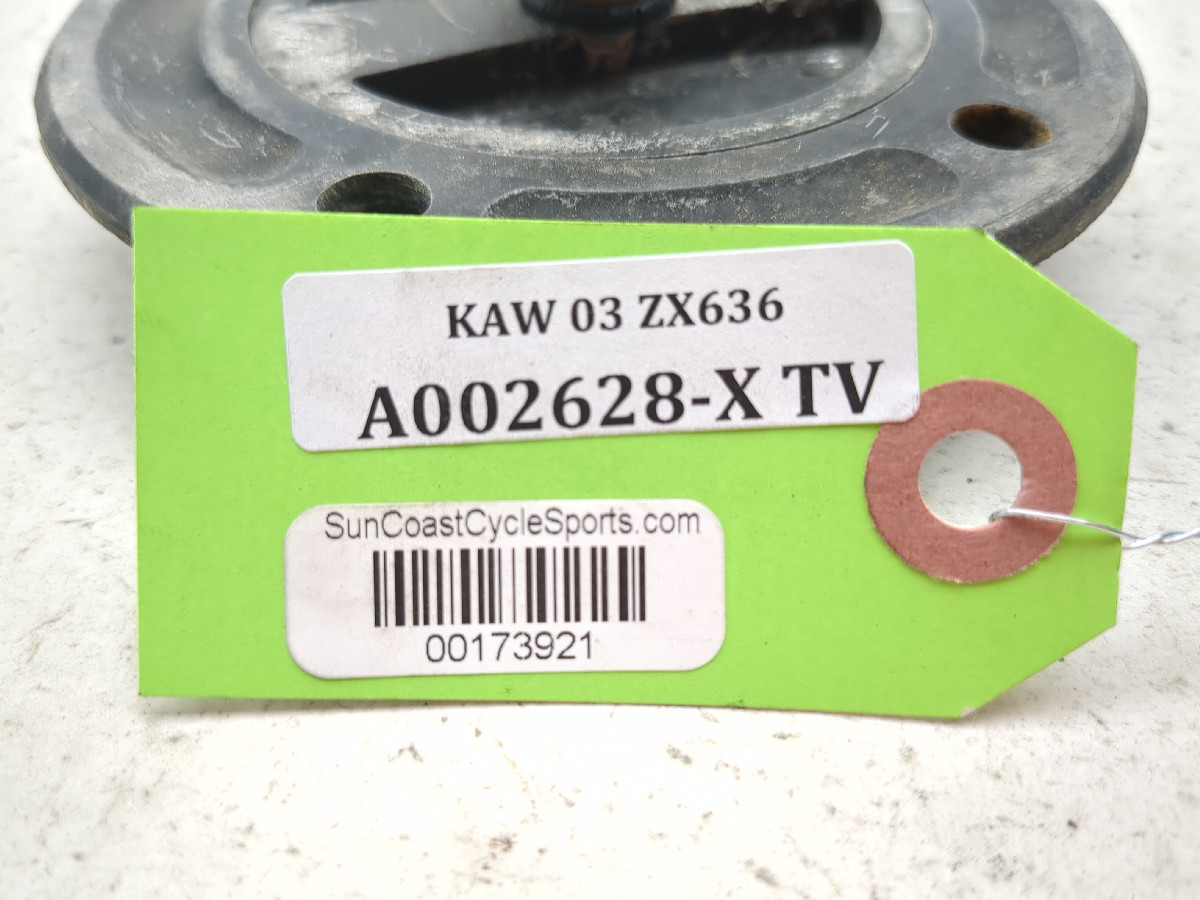 03 04 Kawasaki Ninja ZX6 ZX 636 Gas Fuel Cap - Sun Coast Cycle