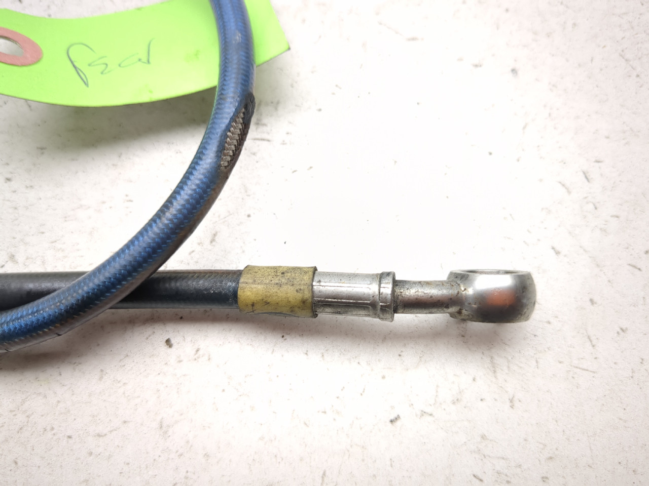 ♡A♡ 03 04 Kawasaki Ninja ZX6 ZX 636 HEL Rear Brake Line Hose