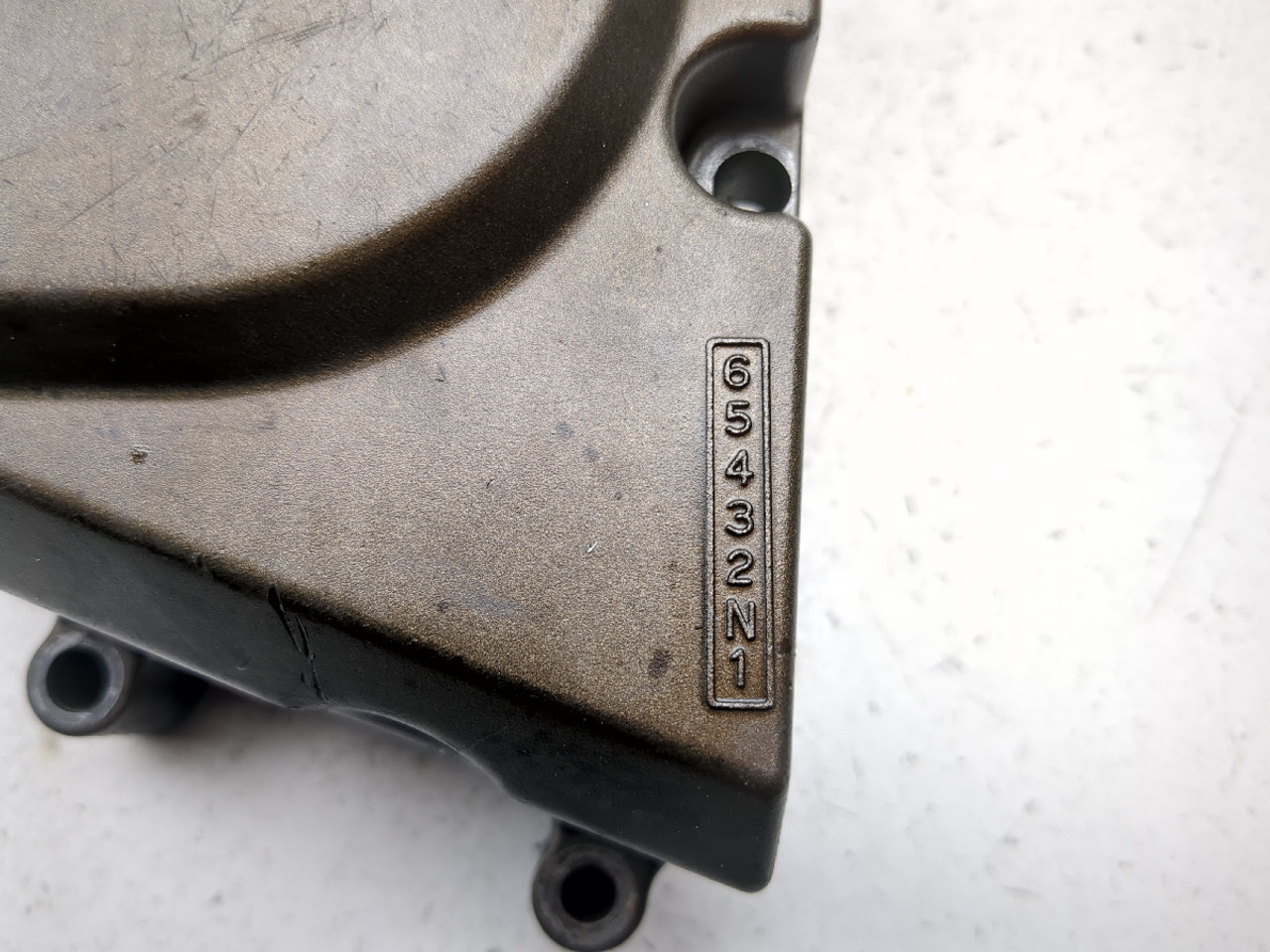 03 04 Kawasaki Ninja ZX6 ZX 636 Front Sprocket Cover - Sun