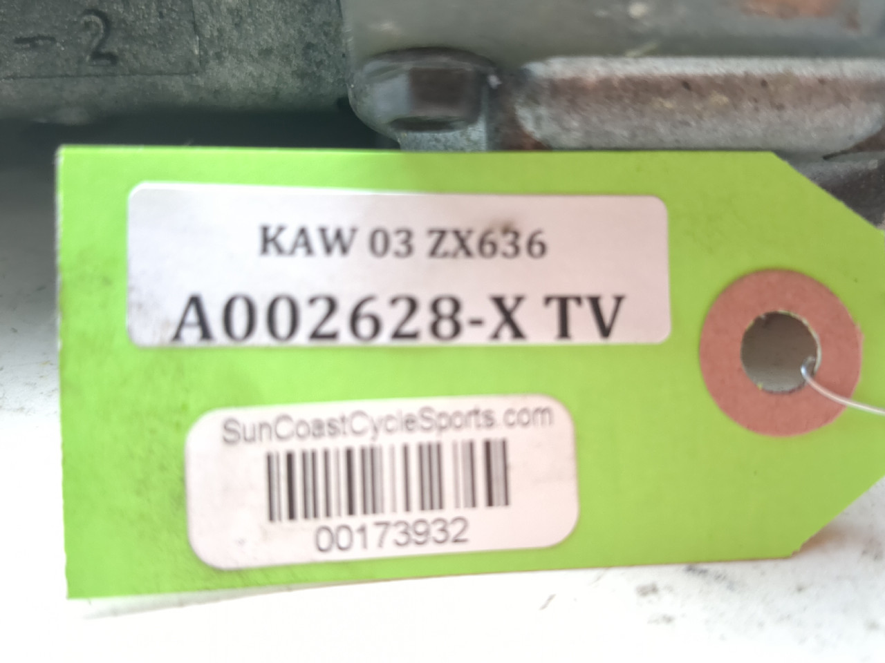 03 04 Kawasaki Ninja ZX6 ZX 636 Motor Engine Cylinder Head