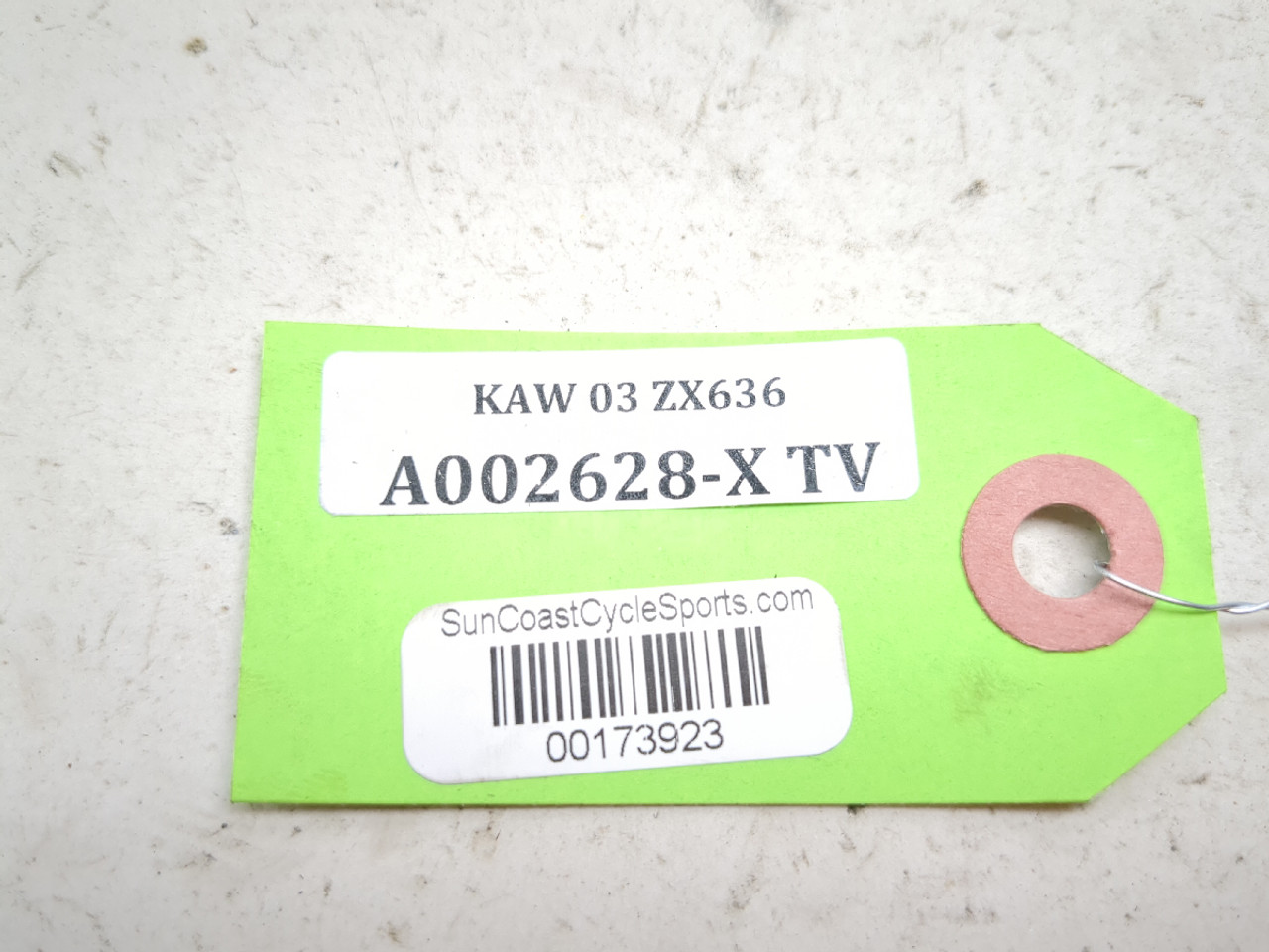 03 04 Kawasaki Ninja ZX6 ZX 636 Main Frame Chassis STRAIGHT