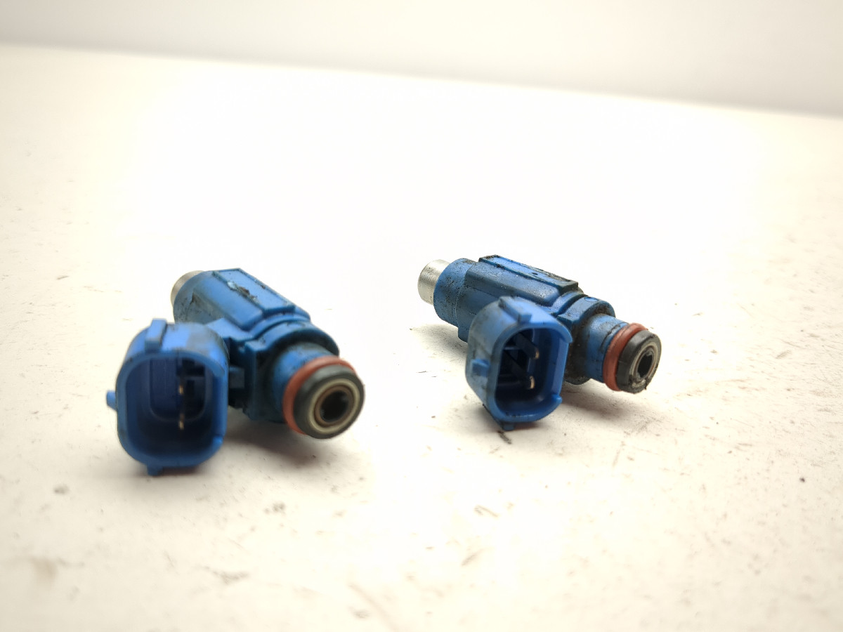 03 04 Kawasaki Ninja ZX6 ZX 636 Gas Fuel Injectors 2800321 - Sun