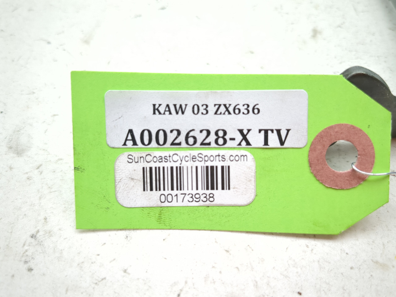 03 04 Kawasaki Ninja ZX6 ZX 636 Clutch Actuator Rod Arm