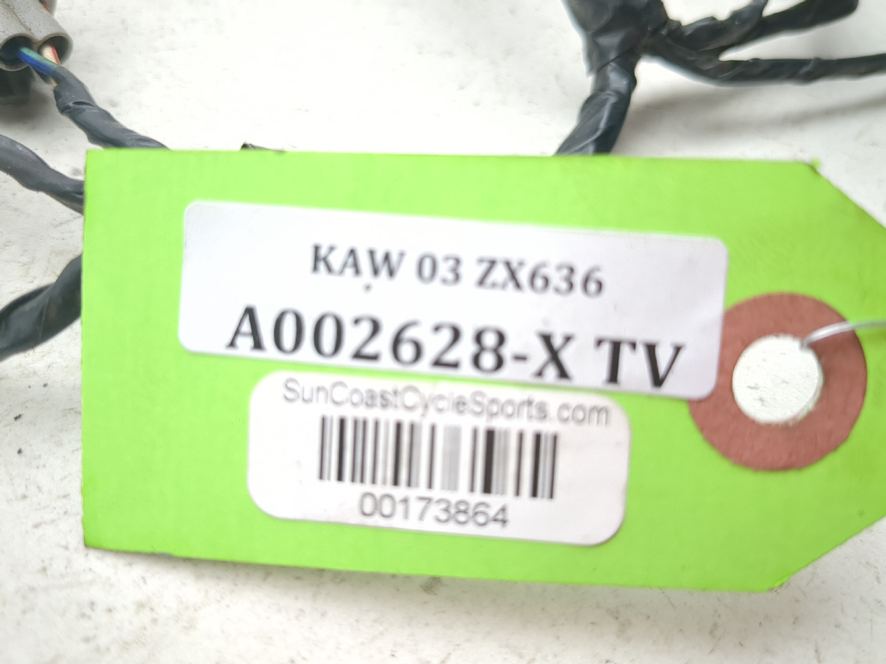 03 04 Kawasaki Ninja ZX6 ZX 636 Fuel Injector Sub Wire