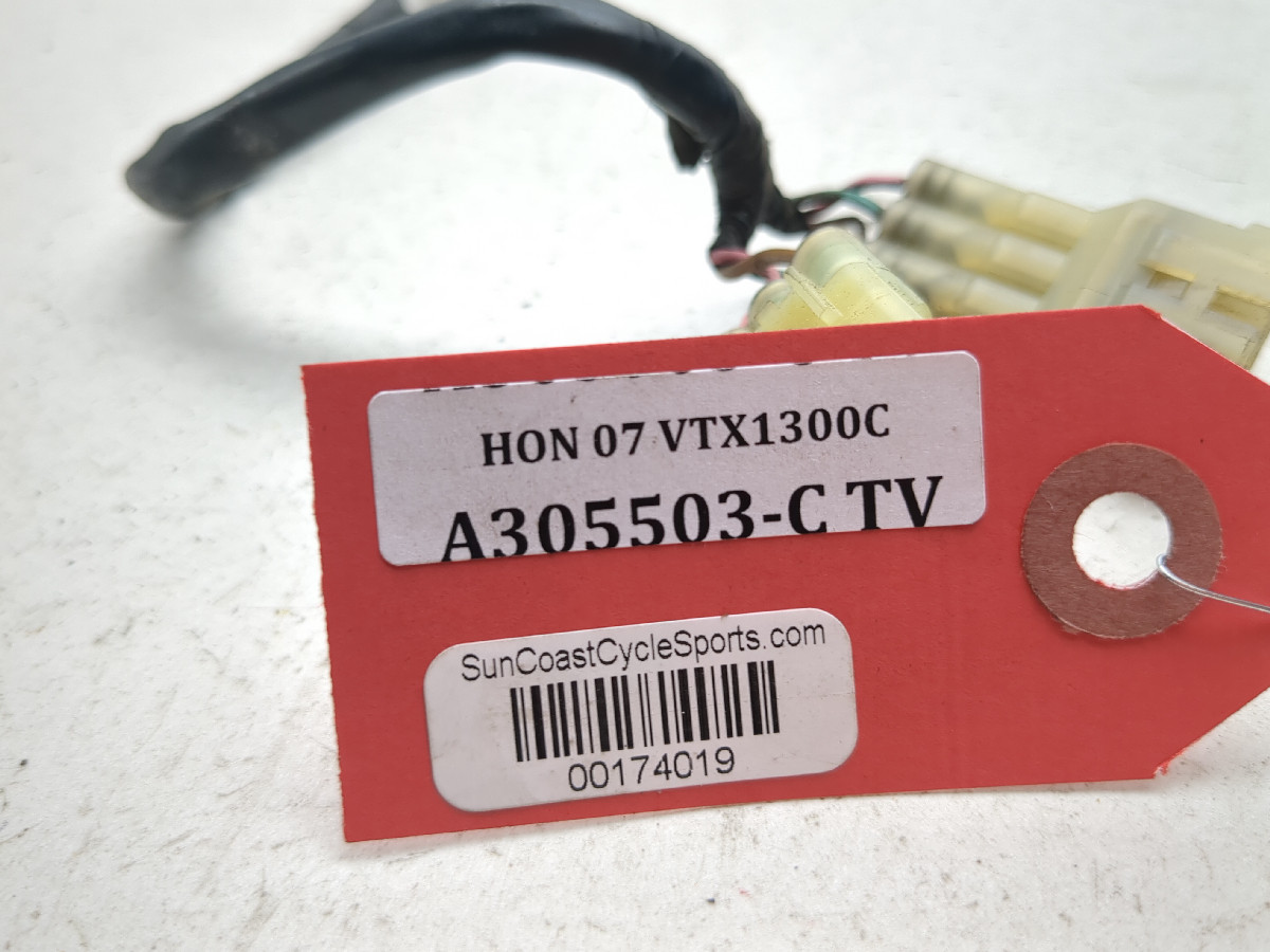 07 Honda VTX1300C VTX 1300 Speaker Assembly With Control Unit