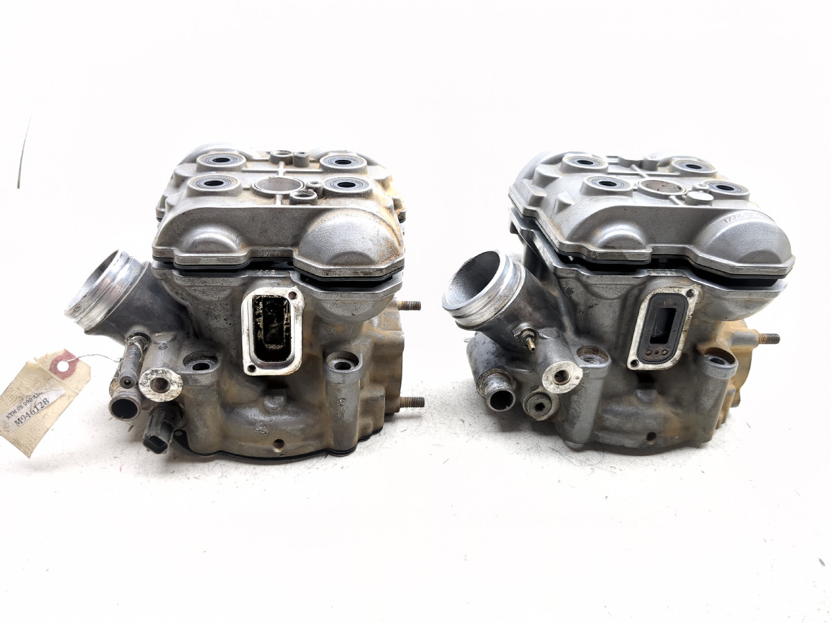 06-08 KTM 990 Adventure Motor Engine Cylinder Heads 60036052000