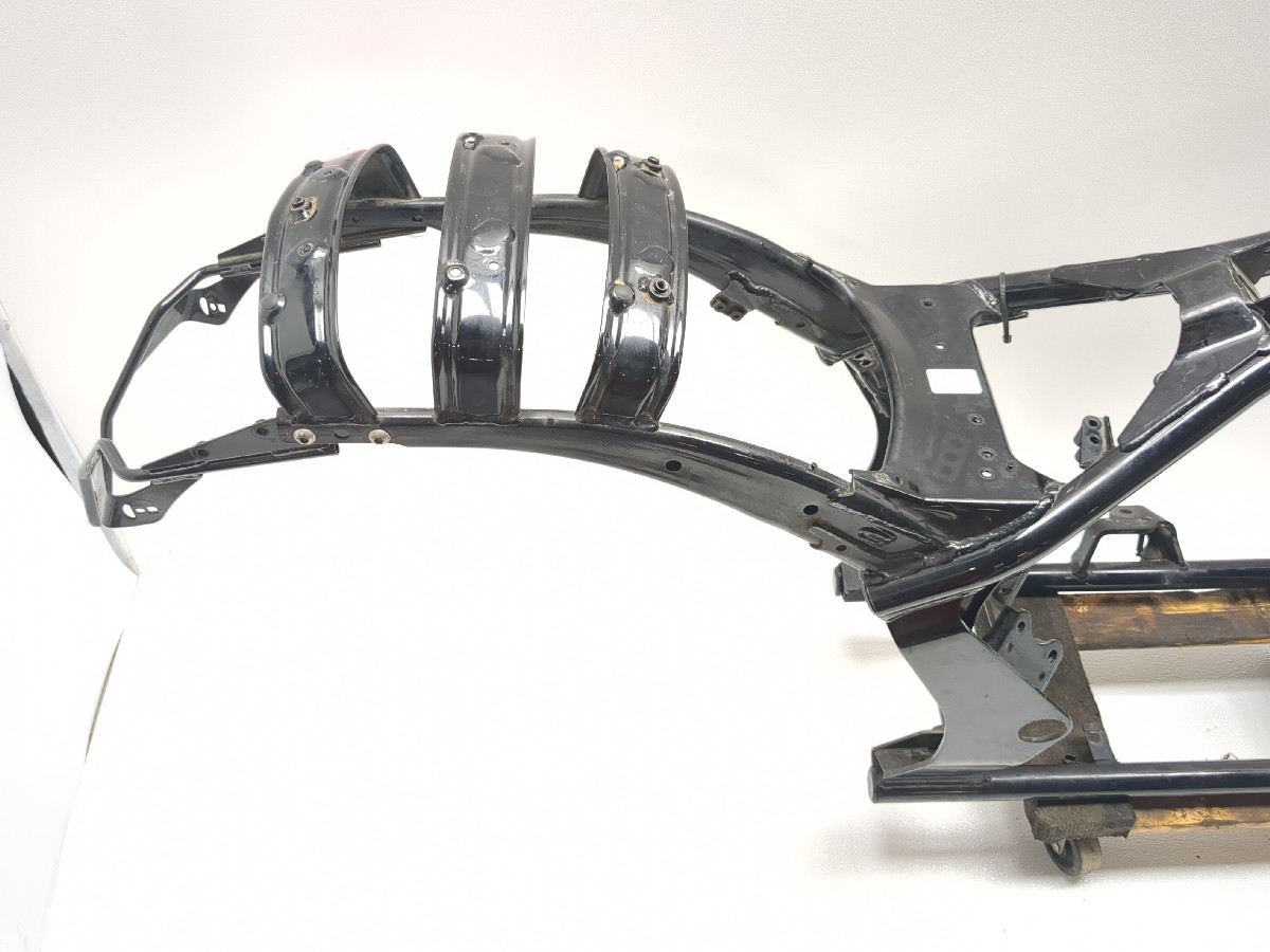 VT1300CX 09-16 北米ホンダ 純正OP レザー シート トライバル 10-16 Honda Fury VT1300 CX Main Frame Chassis STRAIGHT SLVG - Sun