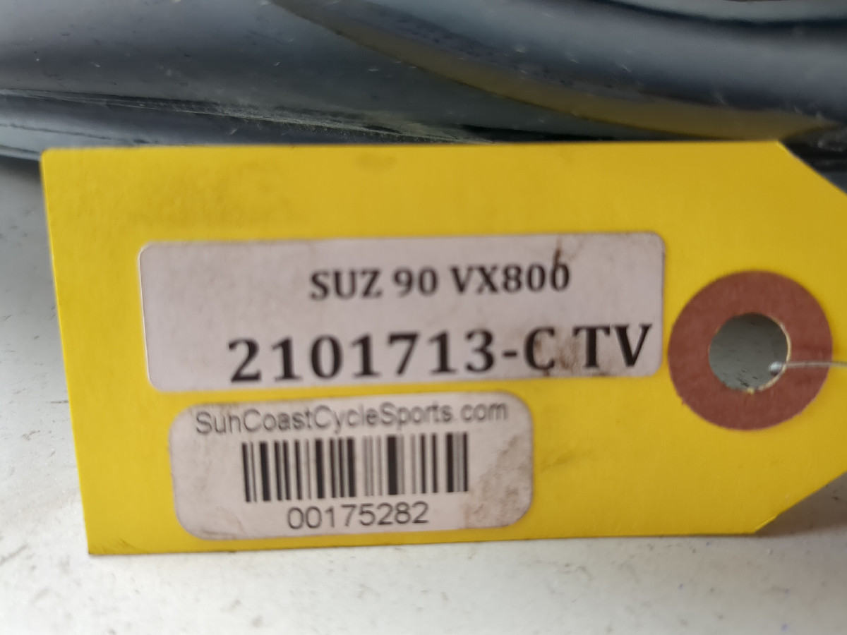 90-93 Suzuki VX800 Gas Fuel Tank Petrol Reservoir DENTED - Sun