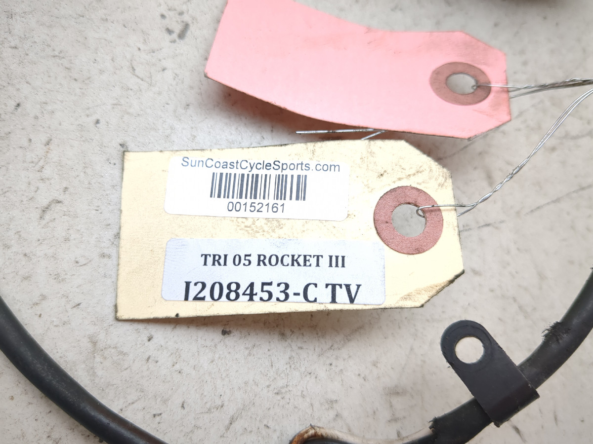 ★ triumph0303★ 04-09 Triumph Rocket 3 III Front Left Turn Signal Flasher