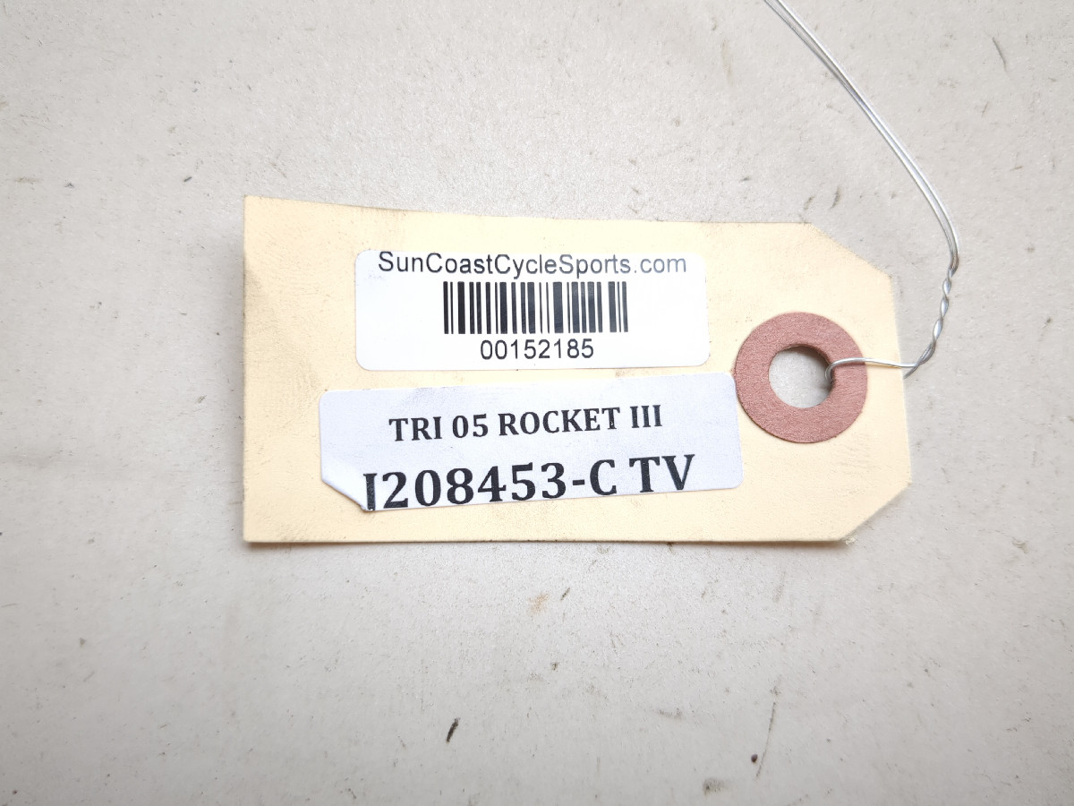 04-09 Triumph Rocket 3 III EVAP Emissions Can Canister Vacuum Pump