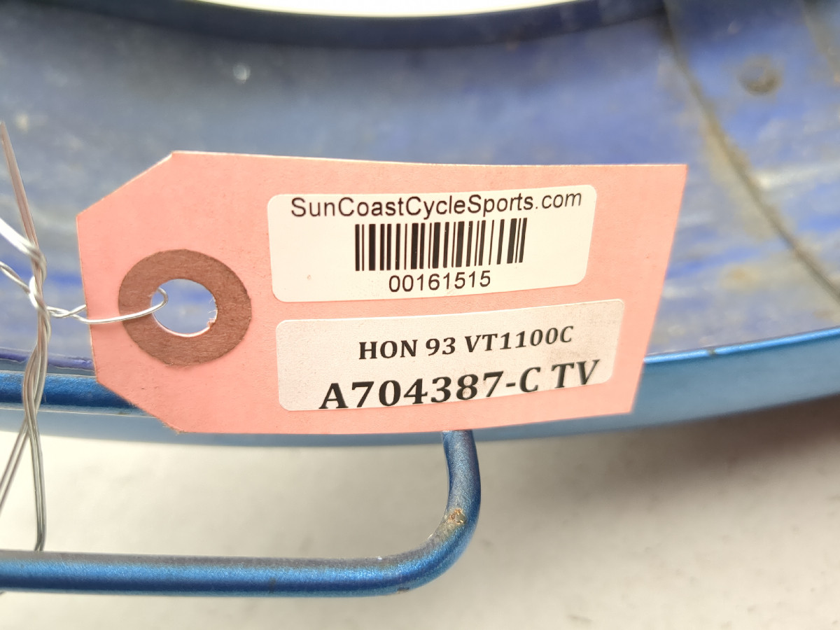 93 Honda Shadow 1100 VT1100C Front Wheel Fender - Sun Coast Cycle