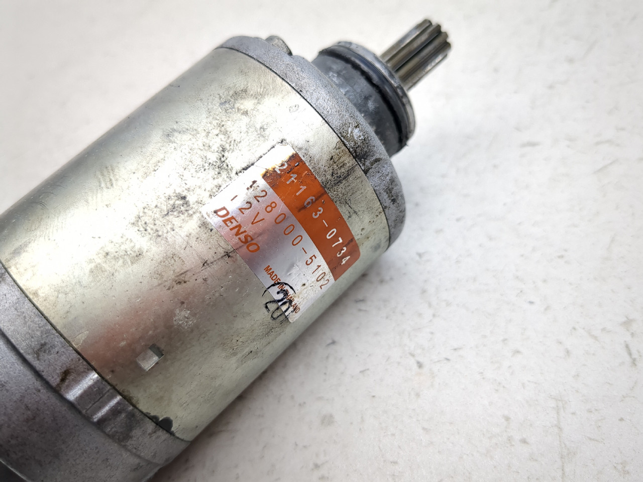 13-18 Kawasaki ZX 636 ZX6R Starter Start Motor 21163-0734