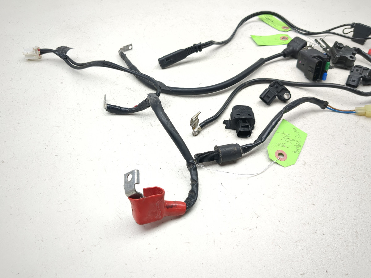 13-18 Kawasaki ZX 636 ZX6R Relay Set Battery Starter Tip Over