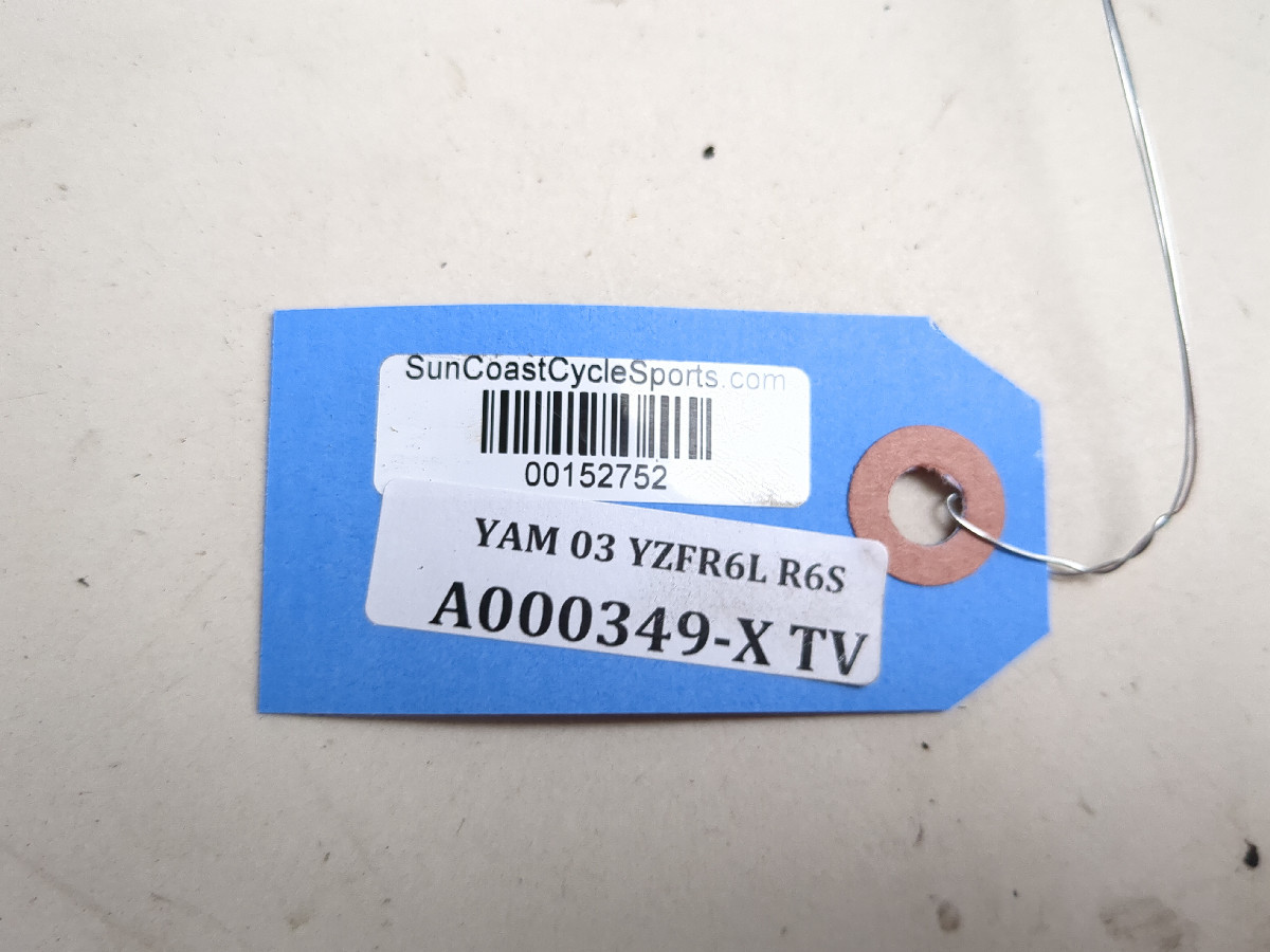 03-05 Yamaha YZF R6 Main Frame Chassis STRAIGHT SLVG - Sun Coast