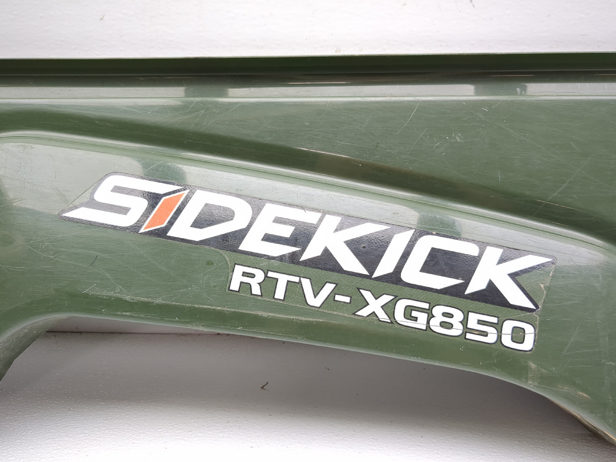 18-25 Kubota RTV XG850 Sidekick Rear Right Cargo Bed Trim Panel
