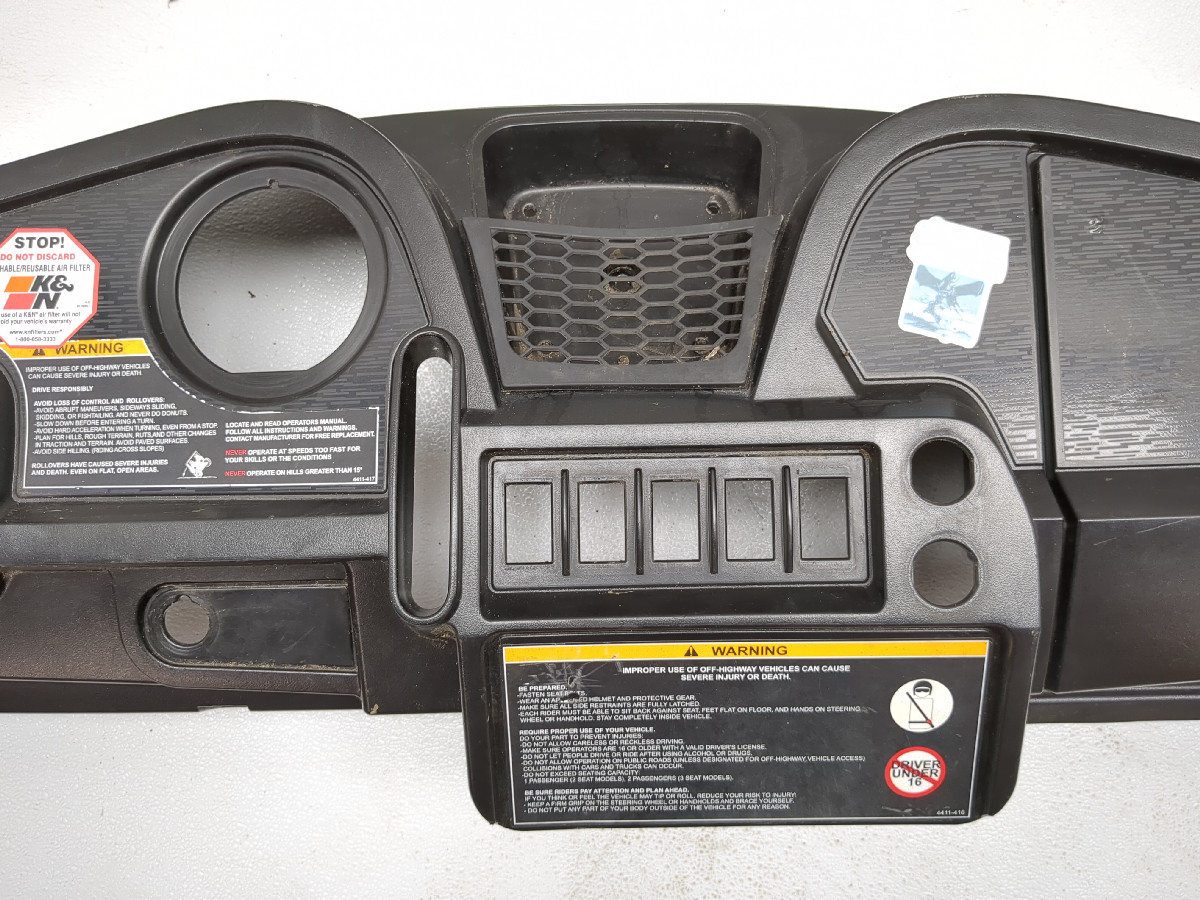 16 Arctic Cat Prowler 700 HDX Dash Dashboard Instrument Cover