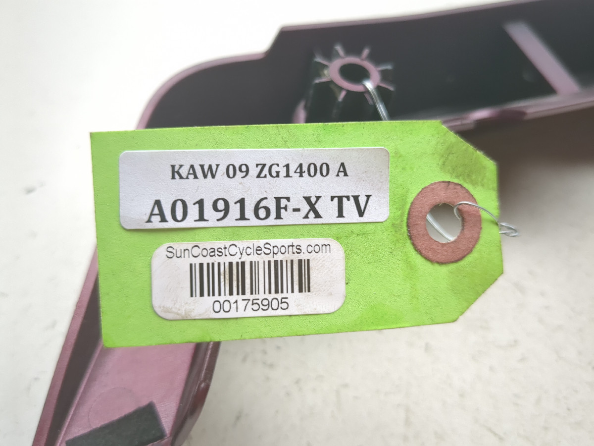 08 09 Kawasaki Concours ZG1400 Front Right Wind Cowling 55028-0207