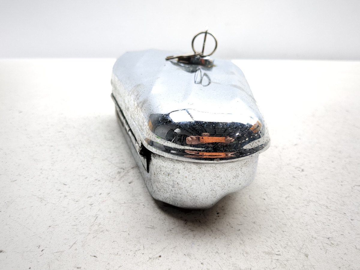 98-04 Kawasaki VN1500 Vulcan Nomad Storage Tool Box Chrome w/ Lock