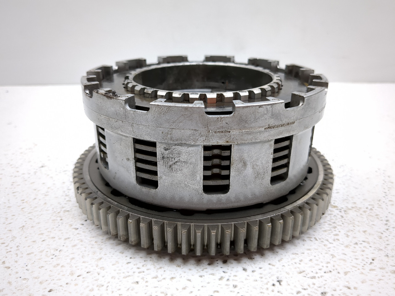 その他 729 Black CNC Clear Left Engine Stator Cover 
