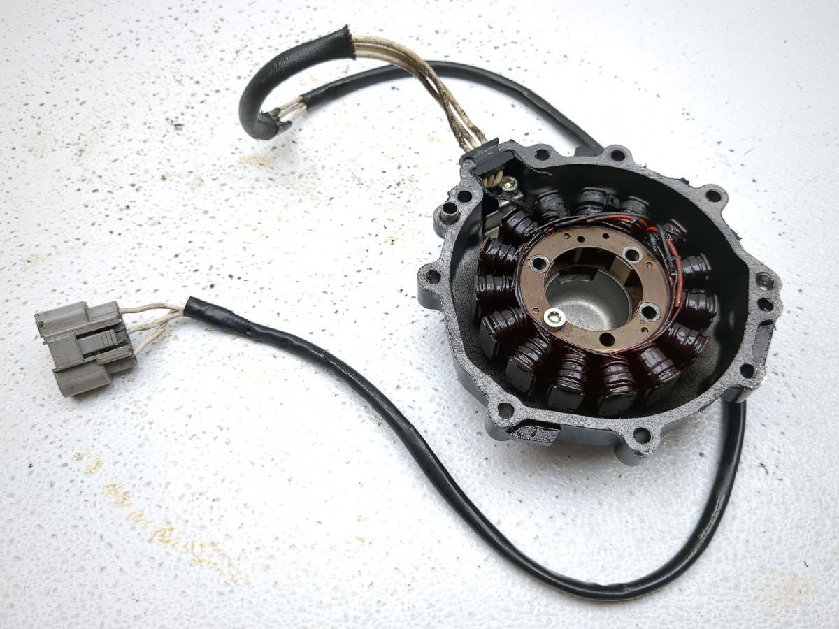 09-12 Kawasaki Ninja ZX6R Stator Flywheel Magneto Rotor W/ Cover