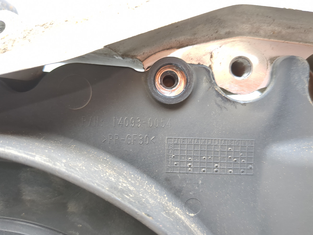 19 Kawasaki Mule Pro DXT KAF1000 Inner Transmission Clutch Cover