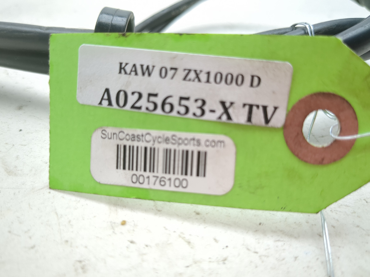 06 07 Kawasaki Ninja ZX10 ZX10R Exhaust Servo Motor Cable Lines
