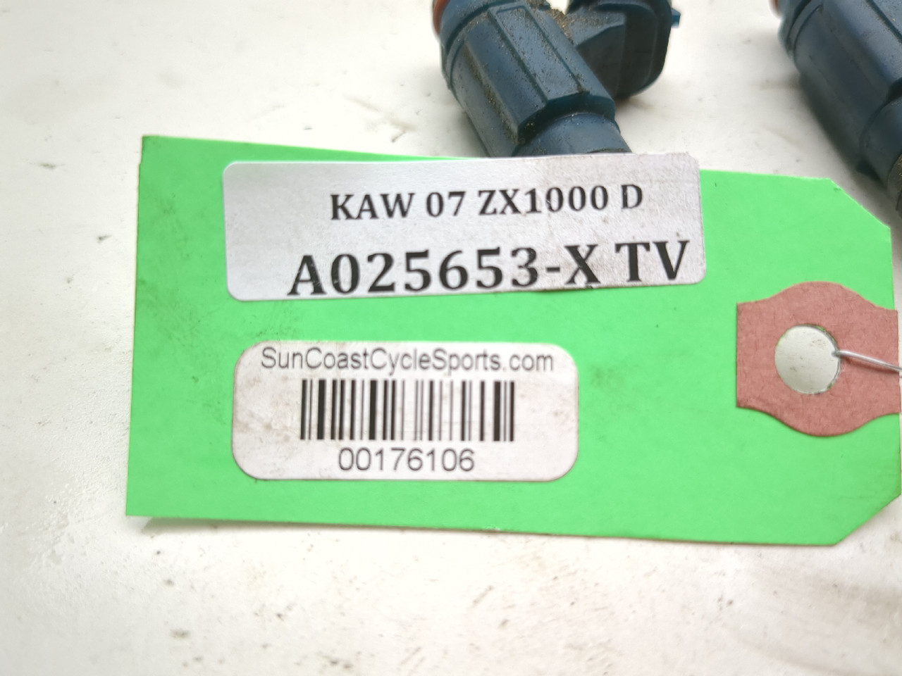 06 07 Kawasaki Ninja ZX10 ZX10R Gas Fuel Injectors 28606XS