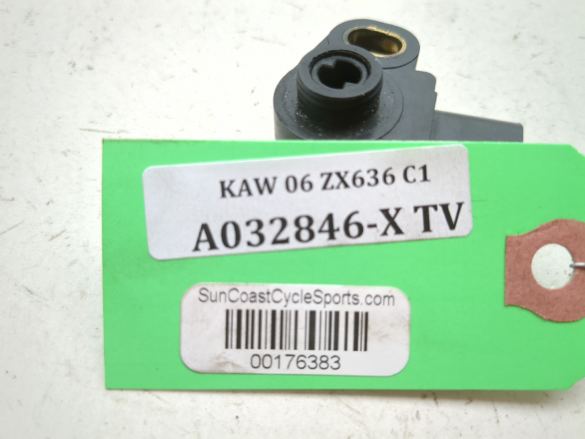 05 06 Kawasaki ZX6 ZX 636 TPS Throttle Position Sensor A - Sun