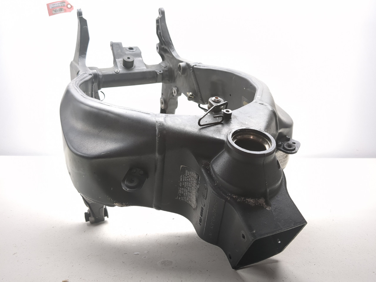 05 06 Kawasaki ZX6 ZX 636 Main Frame Chassis SLVG STRAIGHT