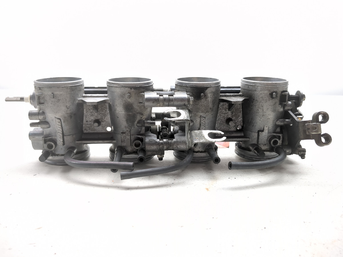05 06 Kawasaki ZX6 ZX 636 Throttle Body Bodies W/ Fuel Rail