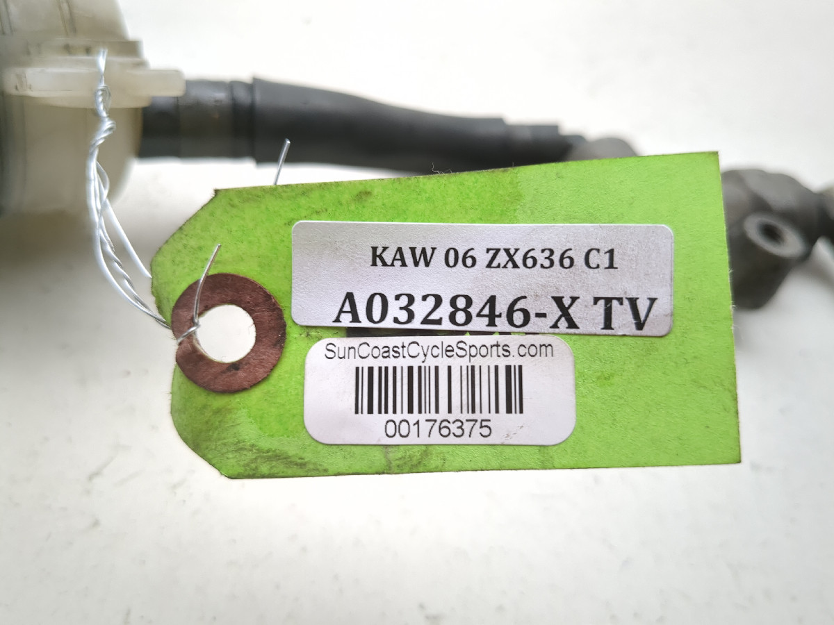 05 06 Kawasaki ZX6 ZX 636 PRO-TEK Rear Brake Master Cylinder - Sun 05 06 Kawasaki ZX6 ZX 636 PRO-TEK Rear Brake Master Cylinder - Sun