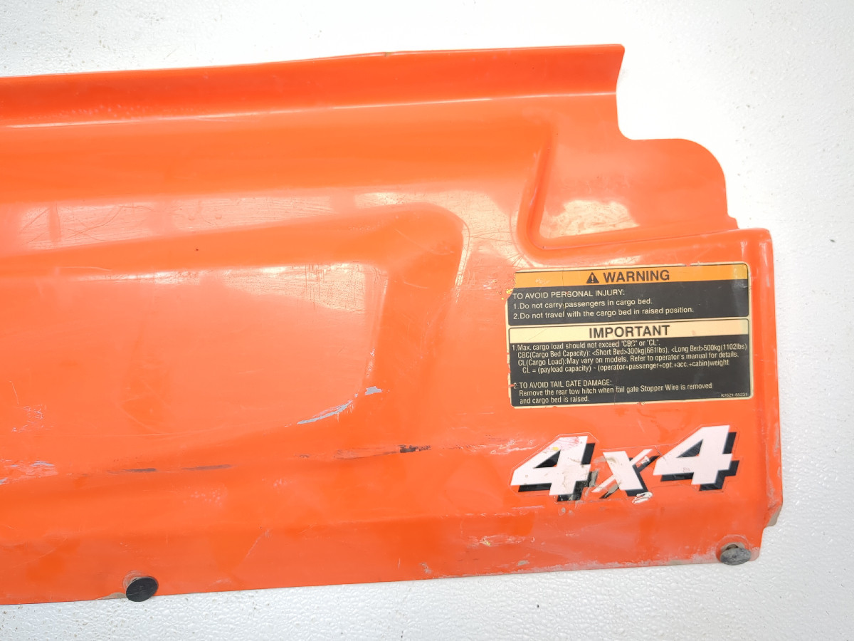 その他 g 15-25 Kubota RTV X1140 Rear Cargo Bed Tailgate Cover Panel K7621