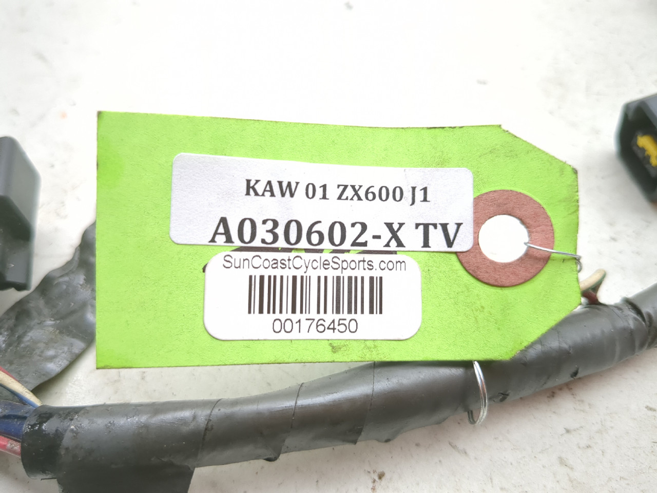 00-02 Kawasaki Ninja ZX6R ZX6 Front Sub Wire Wiring Harness