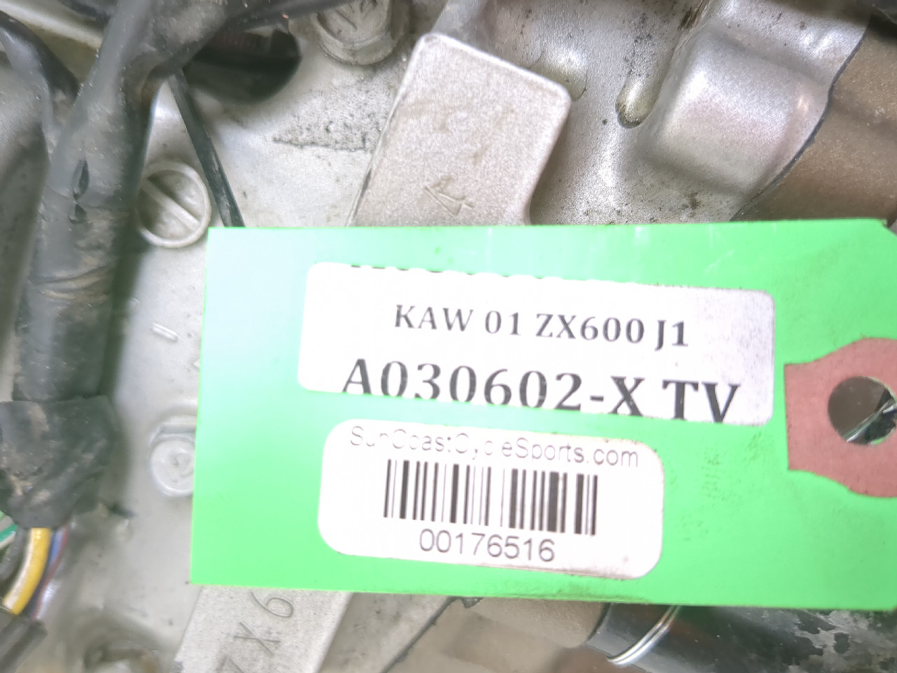 00-02 Kawasaki Ninja ZX6R ZX6 Engine Motor GUARANTEED - Sun