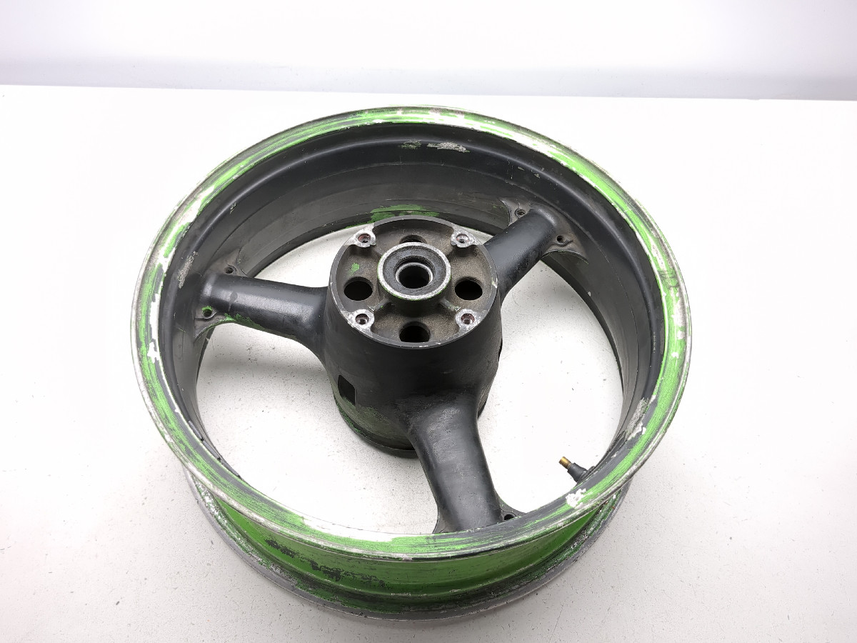 00-02 Kawasaki Ninja ZX6R ZX6 Rear Wheel Rim STRAIGHT 17x5.50