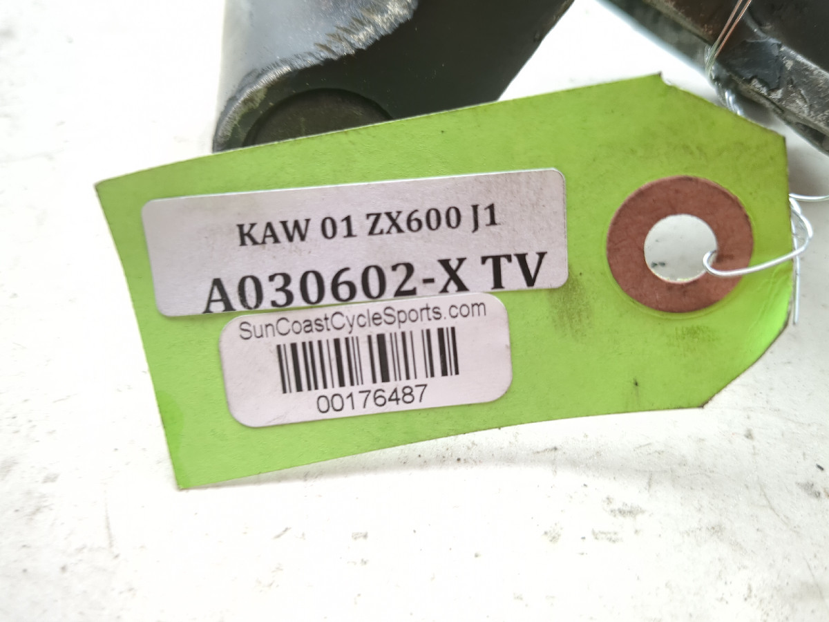 00-02 Kawasaki Ninja ZX6R ZX6 Front Left Clip On Handlebar - Sun