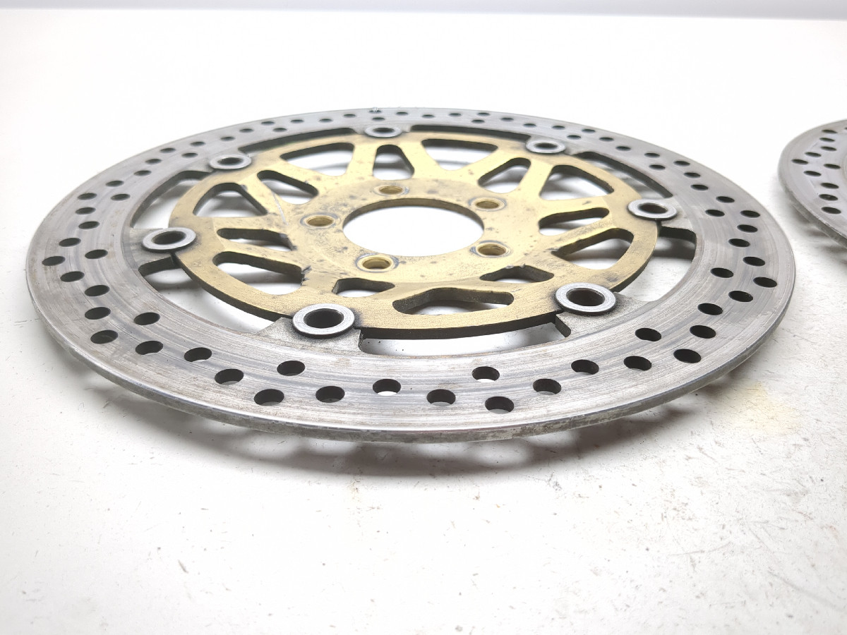 00-02 Kawasaki Ninja ZX6R ZX6 Front Disc Brake Rotors - Sun Coast