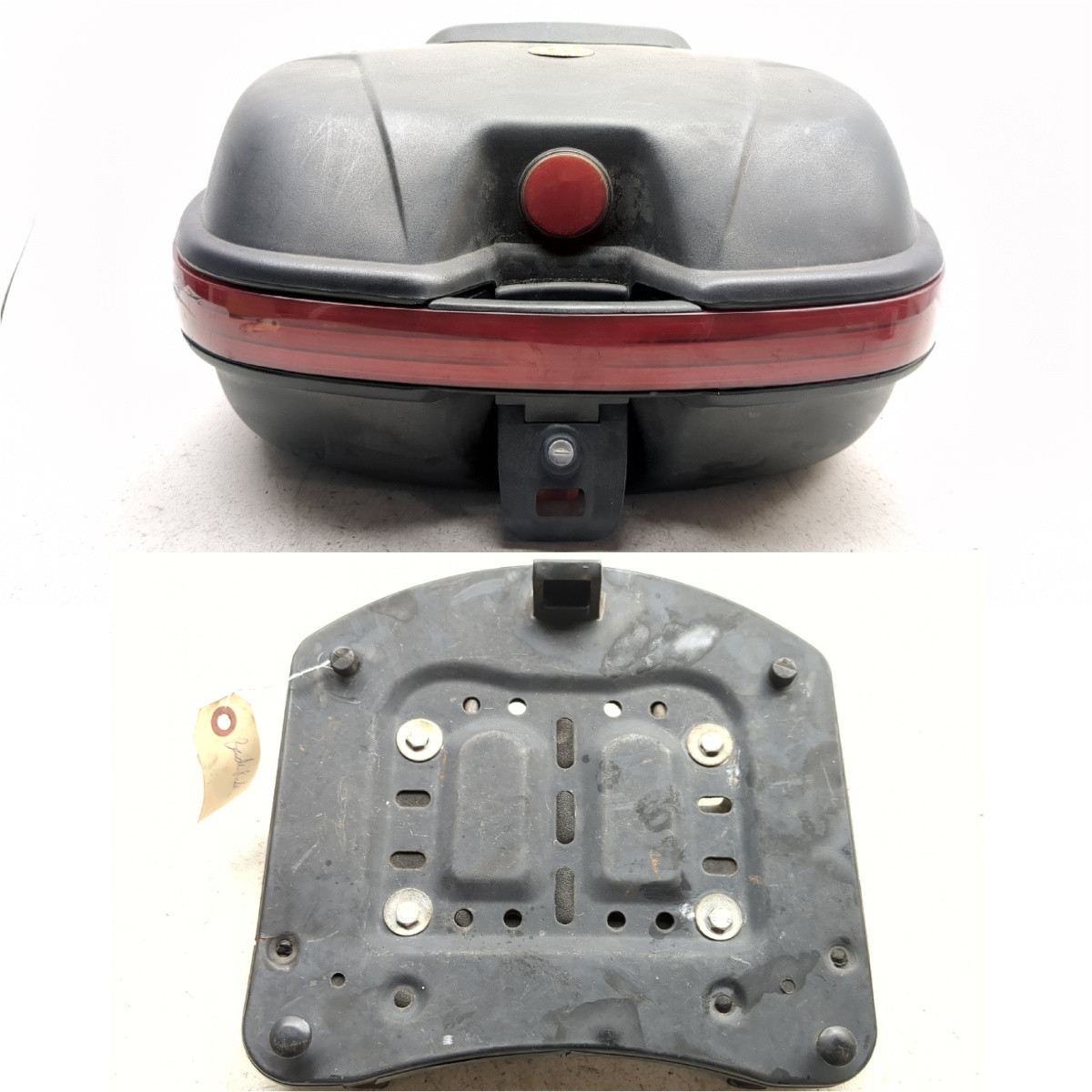 86-95 BMW K75 S Rear Trunk Storage Top Box No Key - Sun Coast