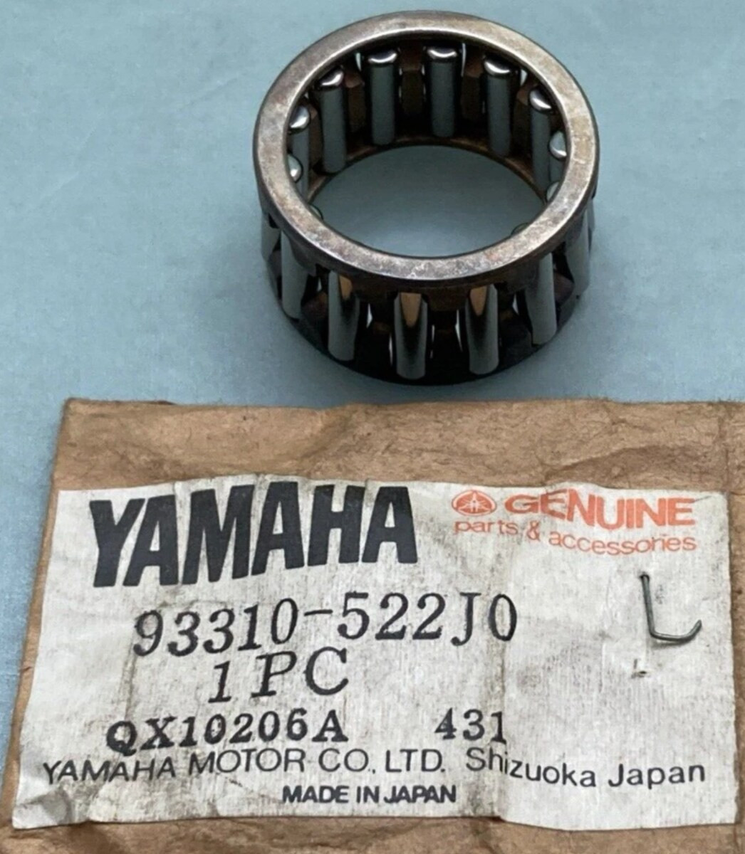YAMAHA SB-600 特製パーツ多数 ブラスブリッジ＆ジョイントプレート等 1970-1983 Yamaha XS650 SR500 XT500 DT175 Crankshaft Bearing #10