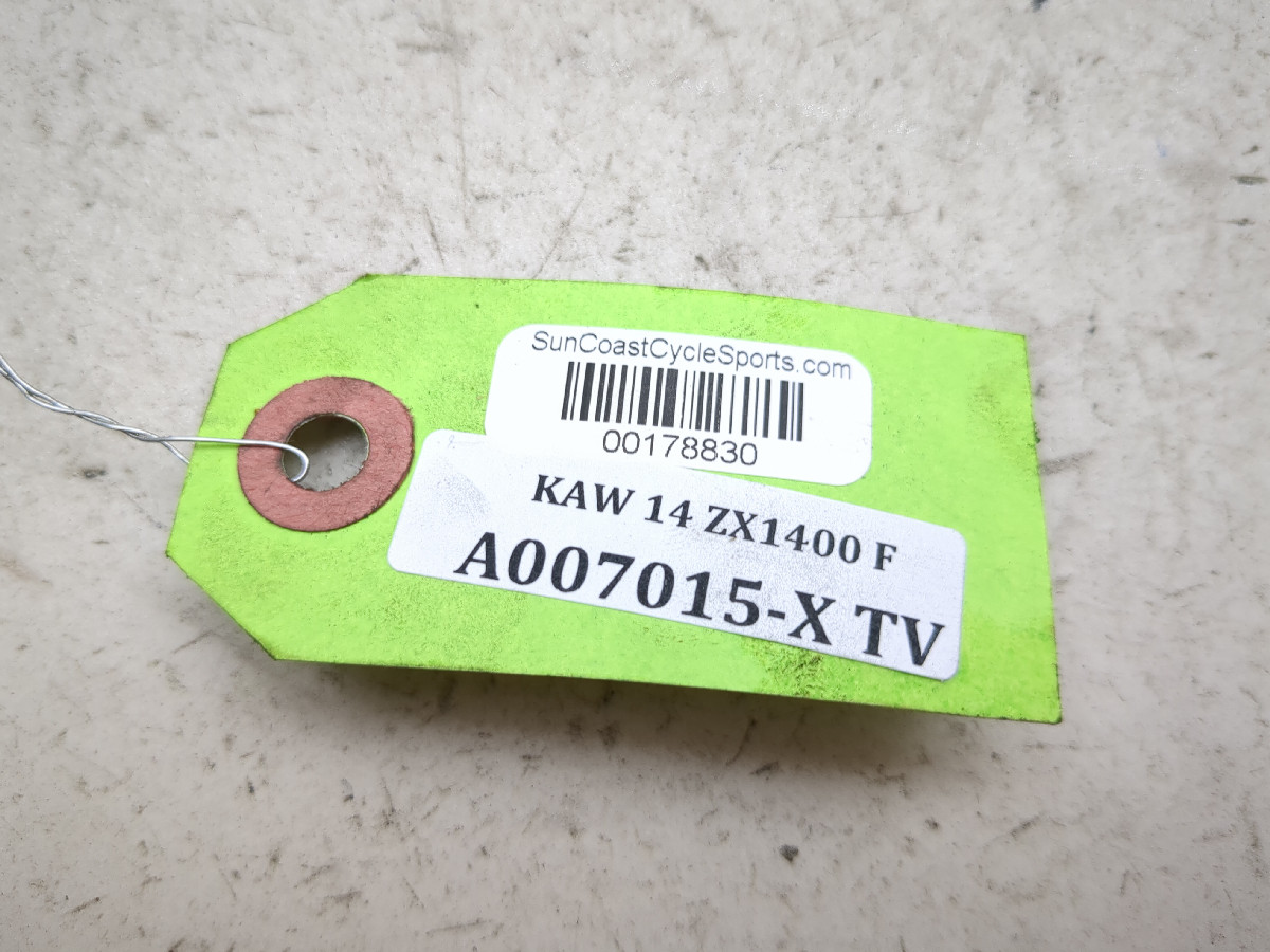 12-21 Kawasaki Ninja ZX14 Rear Master To ABS Brake Line Hose A