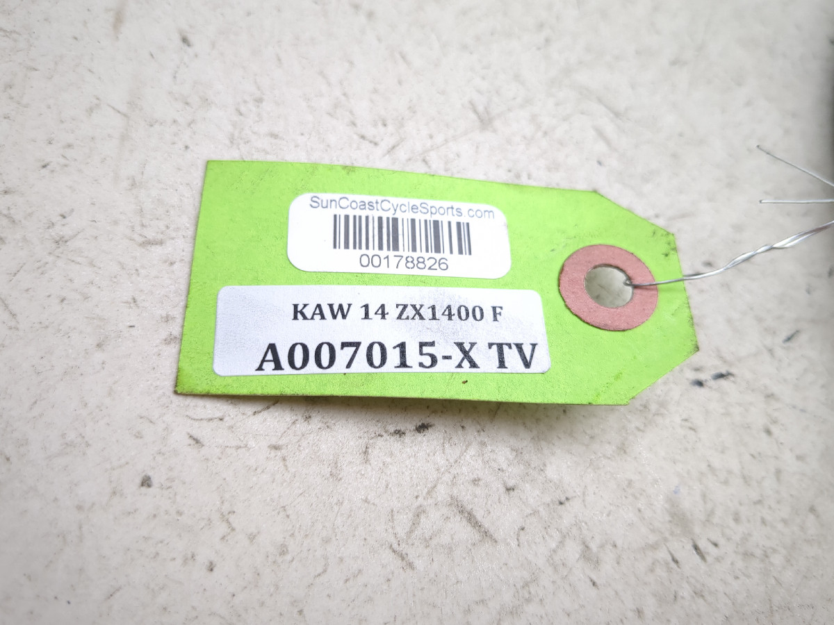 12-21 Kawasaki Ninja ZX14 Front Crossover Brake Line Hose - Sun