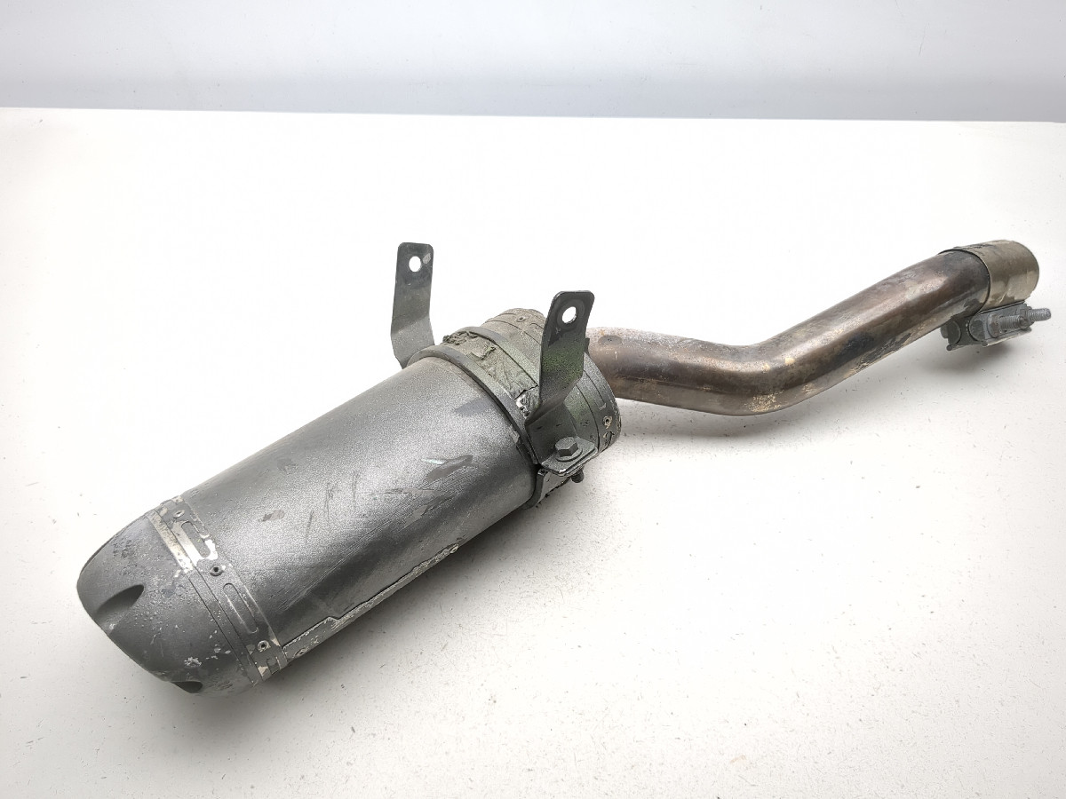 07 08 Kawasaki ZX6R ZX 636 TWO BROTHERS Exhaust Muffler Silencer 