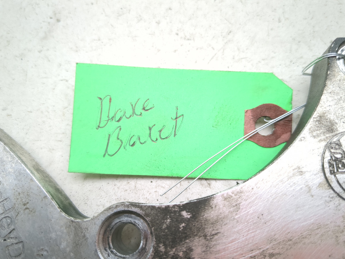 07 08 Kawasaki ZX6R ZX 636 HOHEY DESIGNS Rear Hand Brake Caliper