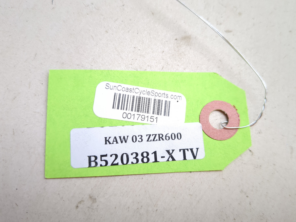 03 04 Kawasaki ZZR 600 Gauge Speedometer Tachometer Display - Sun
