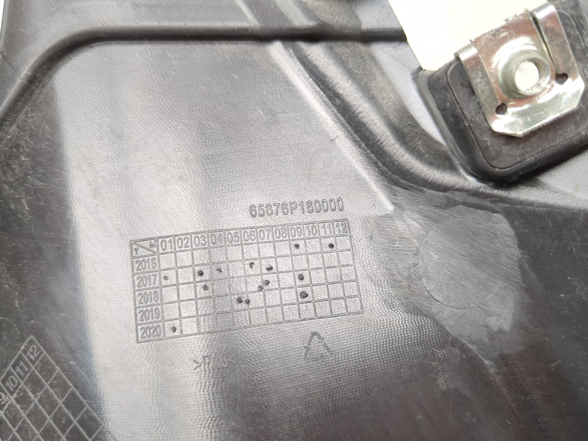 17-25 Benelli TRK 502X Right Side Fairing Cover Panel 65676P160000