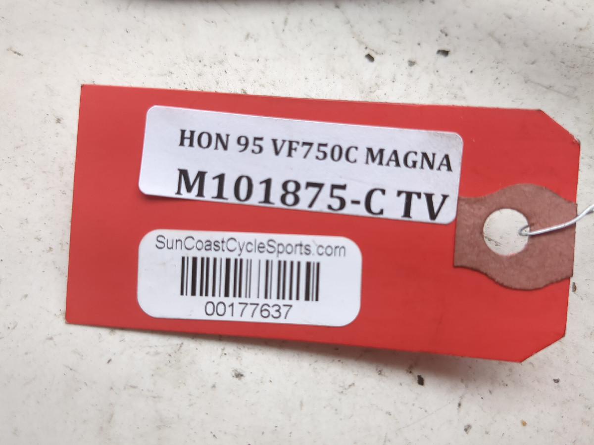 94-04 Honda VF750C Magna 750 Front Left Rearview Mirror - Sun