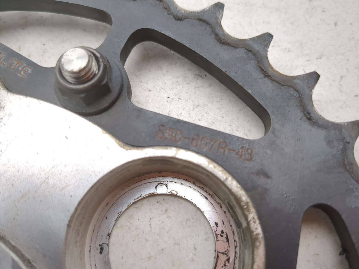 13-15 Ducati Hypermotard 821 SUPERLITE Rear Wheel Sprocket S50