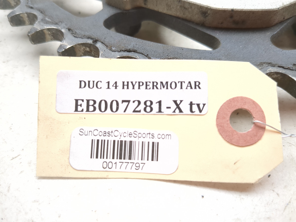 13-15 Ducati Hypermotard 821 SUPERLITE Rear Wheel Sprocket S50